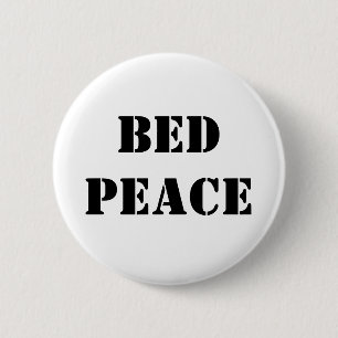 Bett-Frieden Button
