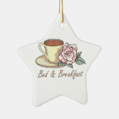 BETT & FRÜHSTÜCK KERAMIK ORNAMENT (Rechts)