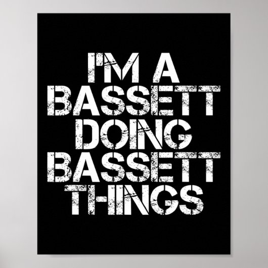 Bett Funny Surname Familienbaum Geburtstag Wieders Poster (Vorne)