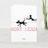 Bett Karte (Rückseite)