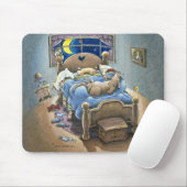 Bett-Schweine Mousepad (Mit Mouse)