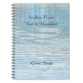 Bett-u. Frühstücks-Gast-Buch-abstrakte Reflexion Notizblock (Vorderseite)