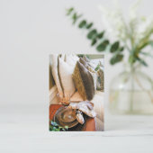 Bett - und - Frühstück Visitenkarte (Stehend Vorderseite)