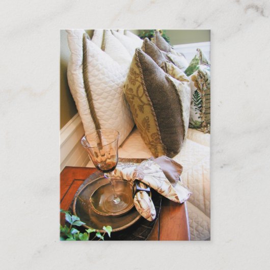 Bett - und - Frühstück Visitenkarte (Vorderseite)