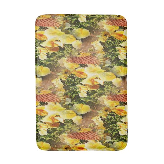 Bett von Fleurs...... Badematte (Vorderseite Vertikal)