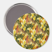 Bett von Fleurs......... Magnet (Vorderseite/Rückseite)
