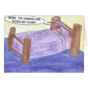 BETT-WANZEN-GEBURTSTAGS-KARTE