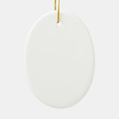 Bett-Wanzen-Skizze Keramik Ornament (Hinten)