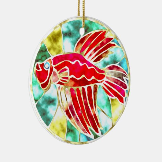 Betta Bliss Keramikornament (Rechts)