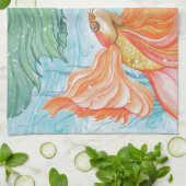 Betta Dance Geschirrtuch (Gefaltet)