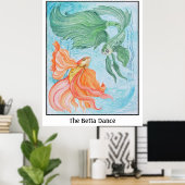 Betta Dance Poster (Heimbüro)