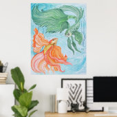 Betta Dance Poster (Heimbüro)