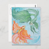 Betta Dance Postkarte (Vorne/Hinten)