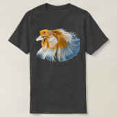 Betta Fighting Fish for All Betta Splendens Lovers T-Shirt (Design vorne)