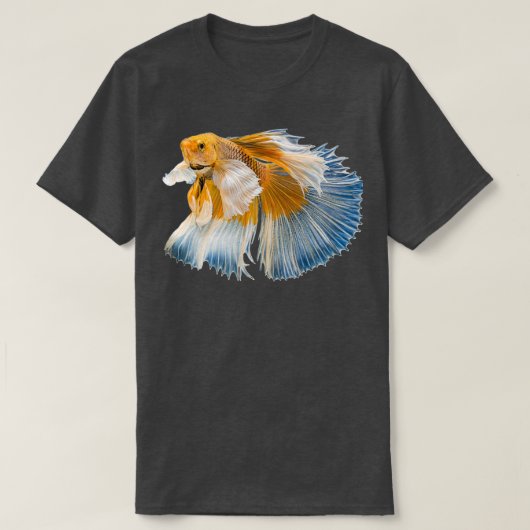 Betta Fighting Fish for All Betta Splendens Lovers T-Shirt (Design vorne)