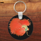 Betta Fighting Fish Schlüsselanhänger (Vorderseite)