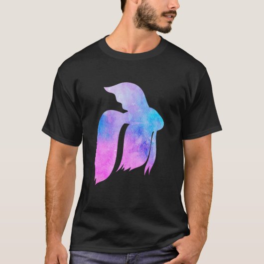 Betta-Fisch-Aquarium T-Shirt (Vorderseite)