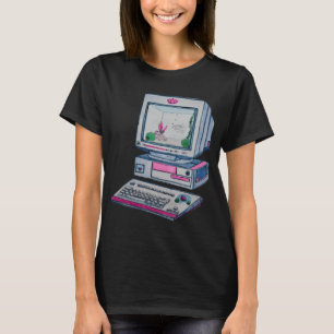 Betta-Fisch Blau Desktop T-Shirt