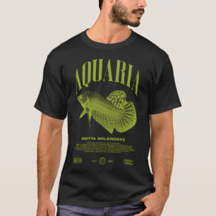 Betta-Fisch-Halter Moderne Streetwear T-Shirt