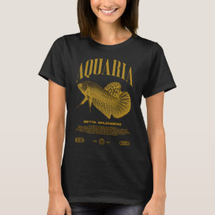 Betta-Fisch-Halter Moderne Streetwear T-Shirt