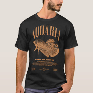 Betta-Fisch-Halter Moderne Streetwear T-Shirt