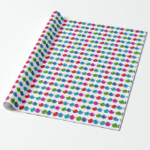 Betta-Fisch-Weihnachtsmänner-Geschenkpapier Geschenkpapier (Ungerollt)