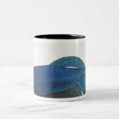 Betta Fische oder männliche blaue siamesische Zweifarbige Tasse (Mittel)