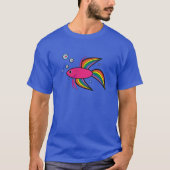 Betta Fische T-Shirt (Vorderseite)