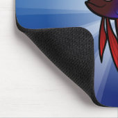 Betta Fische; Zu cool zur Schule Mousepad (Ecke)