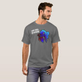 Betta Fische; Zu cool zur Schule T-Shirt (Vorne ganz)
