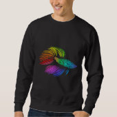 Betta Fish 531 Sweatshirt (Vorderseite)