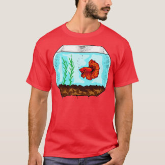 Betta Fish Aquarium Aquarist T-Shirt