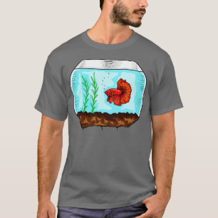 Betta Fish Aquarium Aquarist T-Shirt