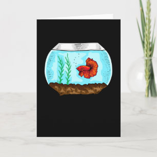 Betta Fish Aquarium Karte