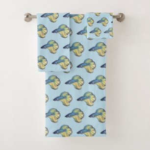 Betta Fish Badhandtuch Set