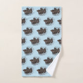 Betta Fish Bath Handtuch Set (Handtuch)