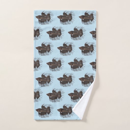 Betta Fish Bath Handtuch Set (Handtuch)