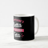 Betta Fish Betta mit einem kleinen Fötus Fish Fish Kaffeetasse (VorderseiteRechts)