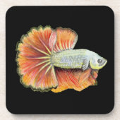 Betta Fish Beverage Coaster Getränkeuntersetzer (Vorderseite)