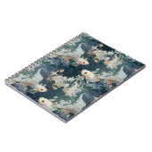 Betta Fish Blue White Notizblock (Linke Seite)