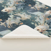 Betta Fish Blue White Sherpadecke (3/4)