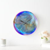 Betta Fish Bowl Wall Clock Große Wanduhr (Zuhause)
