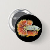 Betta Fish Button (Vorne & Hinten)