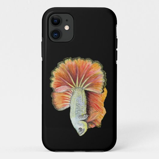 Betta Fish Case-Mate iPhone Case (Rückseite)