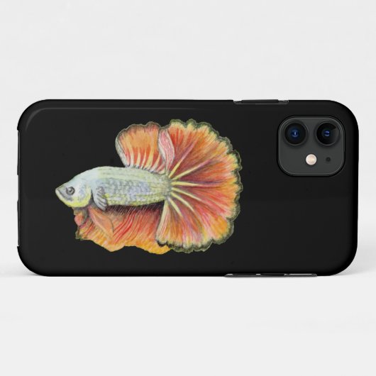 Betta Fish Case-Mate iPhone Case (Rückseite (Horizontal))
