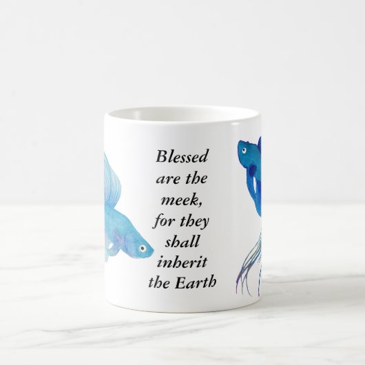 Betta Fish Coffee Tasse (Mittel)