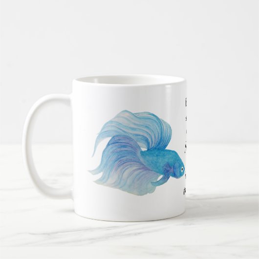 Betta Fish Coffee Tasse (Links)