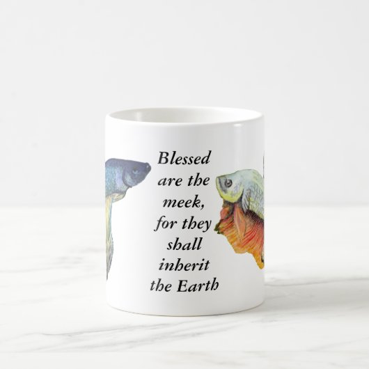 Betta Fish Coffee Tasse (Mittel)