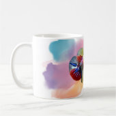 Betta Fish Galaxy Kaffeetasse (Links)