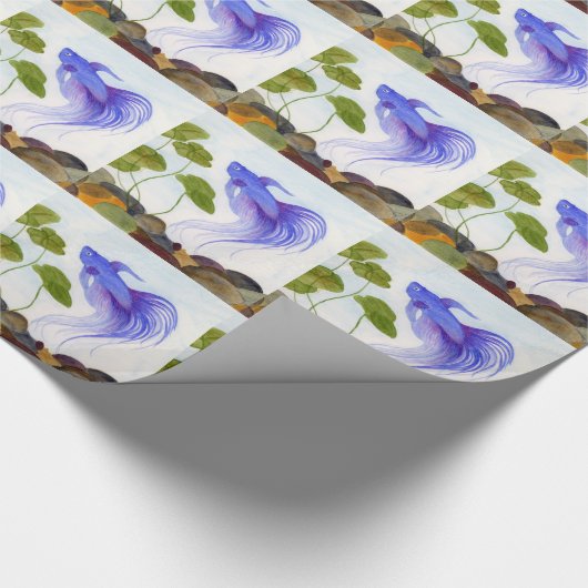 Betta Fish Geschenkpapier (Ecke)